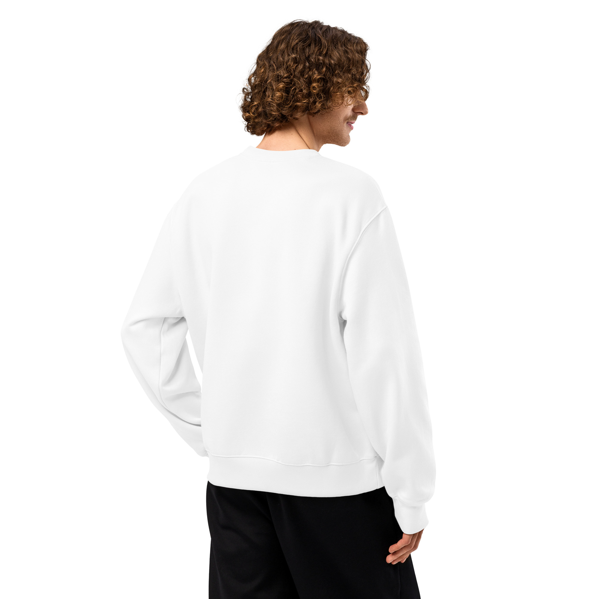 Oversized heavyweight sweatshirt - Image 6